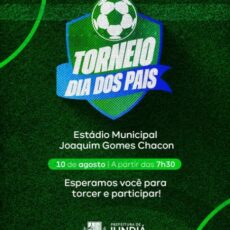 Em comemoração ao Dia dos Pais, vem aí o grande Torneio Dia dos Pais!