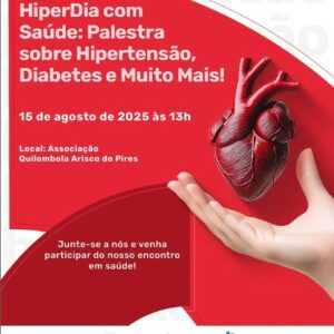 DIA DE HIPERDIA NO ARISCO DOS PIRES – 15 DE AGOSTO