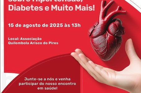 DIA DE HIPERDIA NO ARISCO DOS PIRES – 15 DE AGOSTO