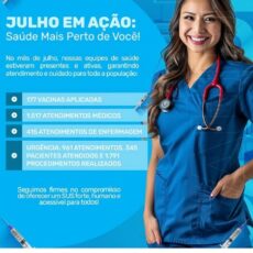 Julho em Ação: Saúde Mais Perto de Você!