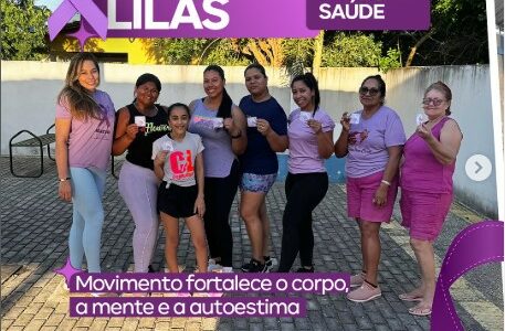 Agosto Lilás – Nesta semana, realizamos o Projeto Geração Saúde com foco no combate à violência contra a mulher.