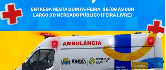 Mais uma conquista para o nosso município!