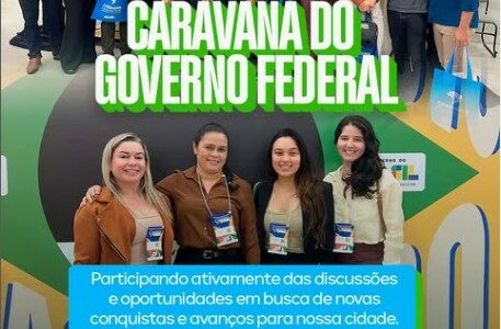 Jundiá presente na Caravana do Governo Federal! 