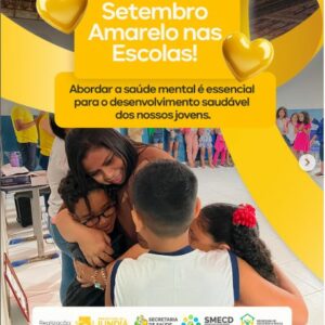Setembro Amarelo nas escolas!