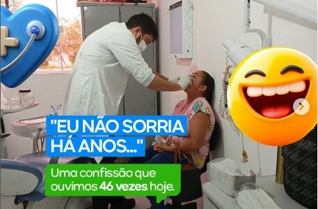 Cuidar da saúde bucal é também cuidar da qualidade de vida do nosso povo!