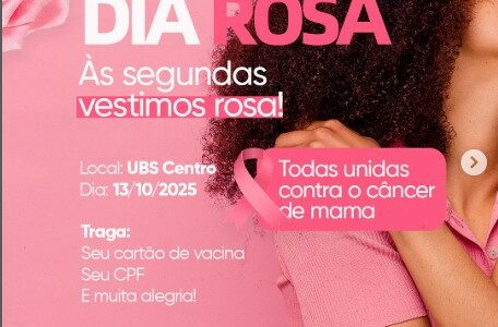 Dia Rosa em Jundiá!  Dia Rosa em Jundiá!