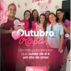 Outubro Rosa em Jundiá! 