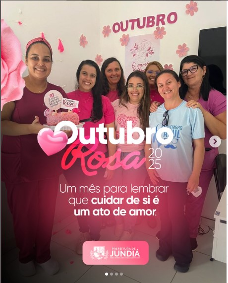 Outubro Rosa em Jundiá! 