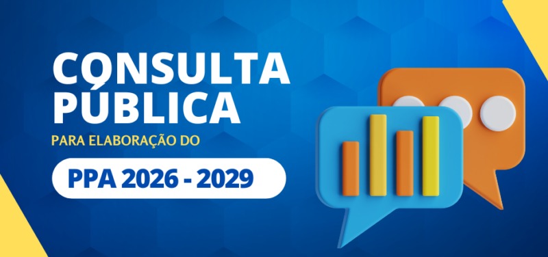 EDITAL DE CONVOCAÇÃO DE AUDIÊNCIA PÚBLICA PPA 2026-2029