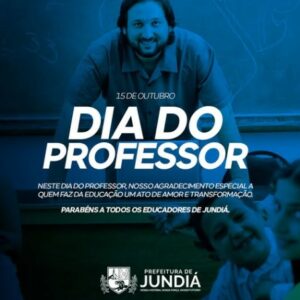 15 de Outubro — Dia do Professor