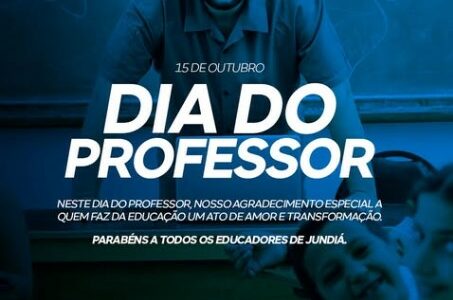 15 de Outubro — Dia do Professor