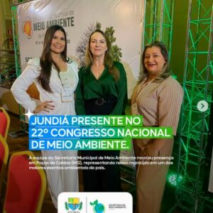 Jundiá no 22º Congresso Nacional de Meio Ambiente! 