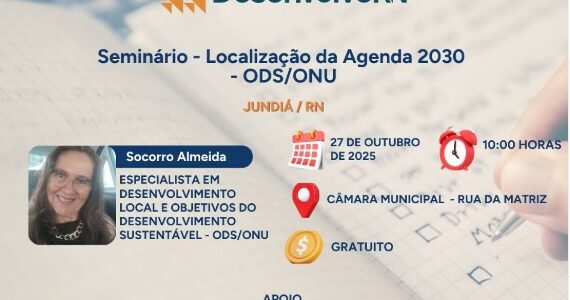  Convite Especial | Seminário de Localização da Agenda 2030 – ODS/ONU