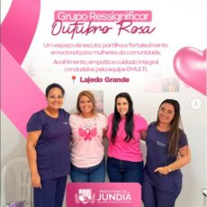 Outubro Rosa em ação!