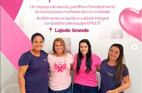 Outubro Rosa em ação! Outubro Rosa em ação!