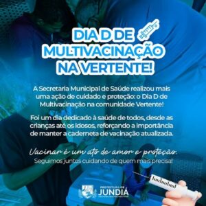 Dia D de Multivacinação na Vertente! 