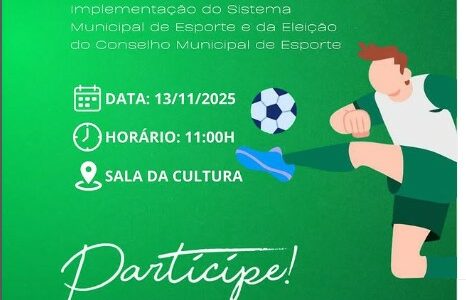 Assembleia Pública sobre Esporte!