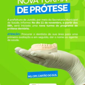 Nova turma do programa de Prótese Dentária!