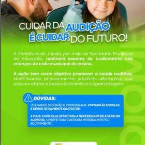 Cuidar da audição é cuidar do futuro! 