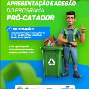 Reunião de Apresentação e Adesão do Programa Pró-Catador