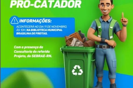 Reunião de Apresentação e Adesão do Programa Pró-Catador