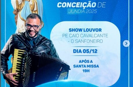 Confira a programação da Festa Social da Padroeira Nossa Senhora da Conceição! Confira a programação da Festa Social da Padroeira Nossa Senhora da Conceição!