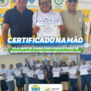 Curso de Beneficiamento e Processamento do Pescado