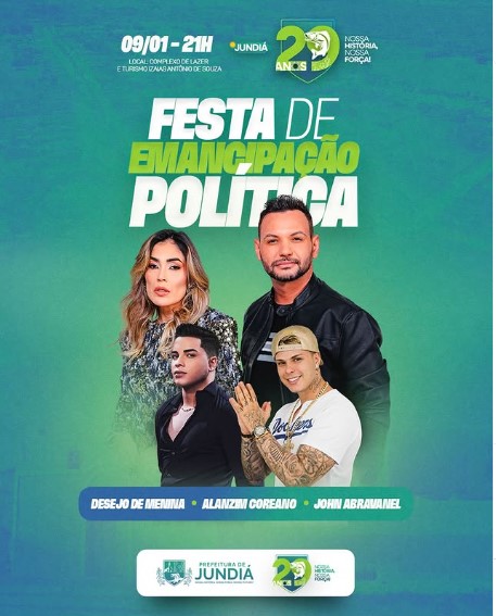 É tempo de celebrar Jundiá! 