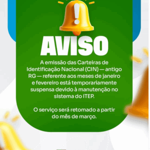 AVISO IMPORTANTE 