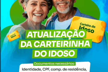 ATUALIZAÇÃO DA CARTEIRINHA DO IDOSO