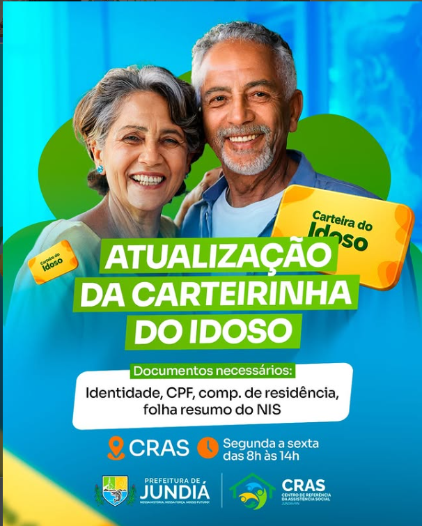 ATUALIZAÇÃO DA CARTEIRINHA DO IDOSO