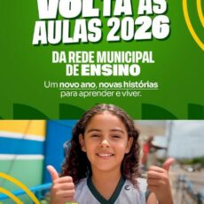 Segunda-feira é dia de Volta às Aulas na Rede Municipal!