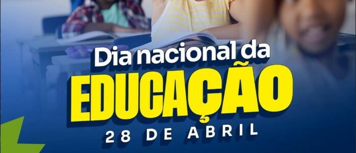 Hoje celebramos o poder que transforma vidas: a educação.