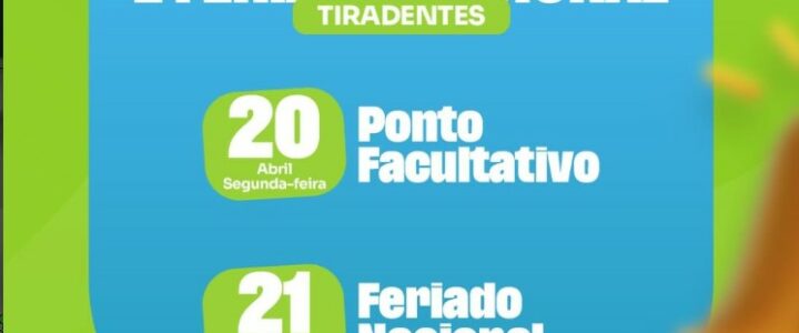 Atenção, população!