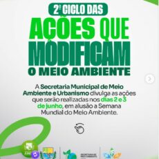  Jundiá promove o 2º Ciclo das Ações que Modificam o Meio Ambiente!