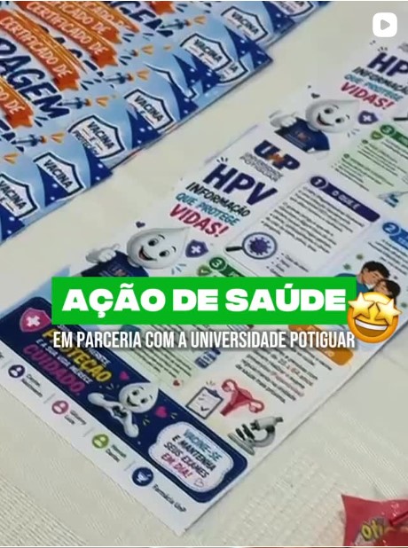 Ação voltada à promoção da saúde e do bem-estar da população.
