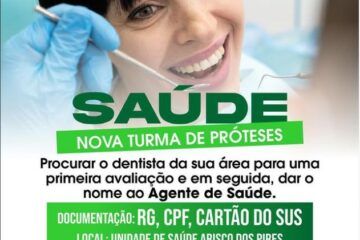 Nova turma de próteses em Jundiá!
