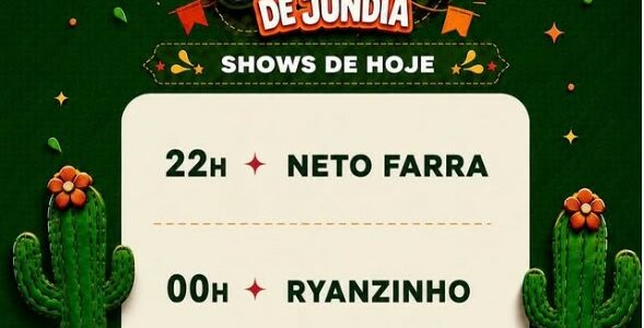 É hoje! O terceiro e último dia do São Julhão de Jundiá! É hoje! O terceiro e último dia do São Julhão de Jundiá!