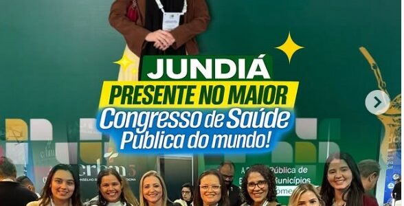 Jundiá esteve presente no maior congresso de saúde pública do mundo! 