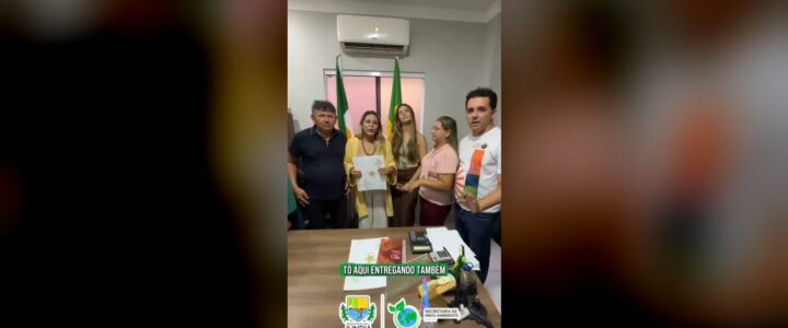 Hoje o meio ambiente avança em Jundiá com a visibilidade de uma cidade