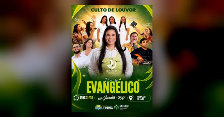 Uma noite para celebrar a fé, a esperança e a palavra de Deus!