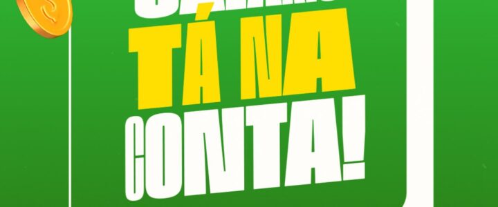 Sextou com S de SALÁRIO NA CONTA! Sextou com S de SALÁRIO NA CONTA!