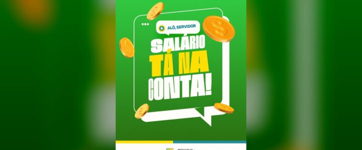 Sextou com S de SALÁRIO NA CONTA!