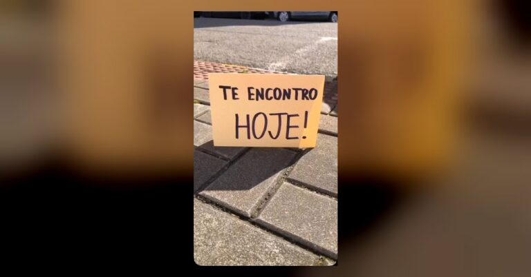 Hoje temos um encontro marcado!