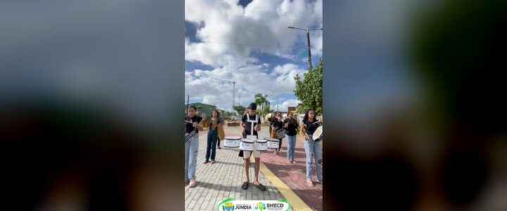 O som já começou!