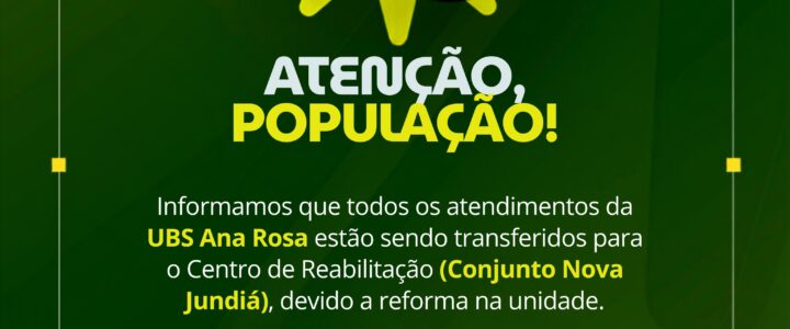 ATENÇÃO, POPULAÇÃO!