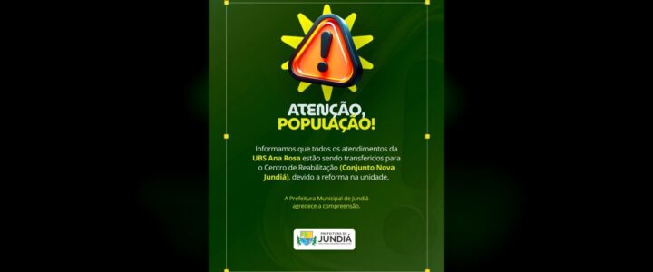 ATENÇÃO, POPULAÇÃO!