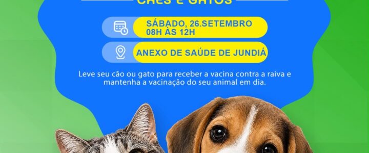 Dia D da Vacinação Antirrábica! Dia D da Vacinação Antirrábica!