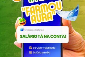SALÁRIO NA CONTA!