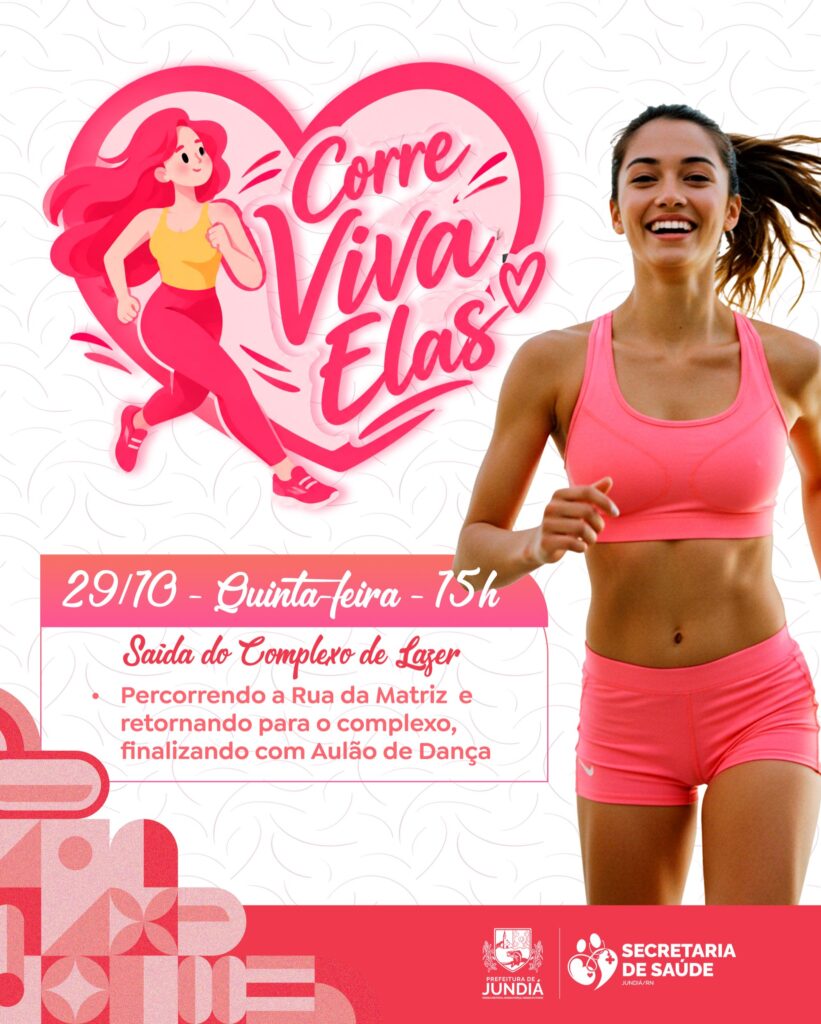 VEM AÍ O CORRE VIVA ELAS!